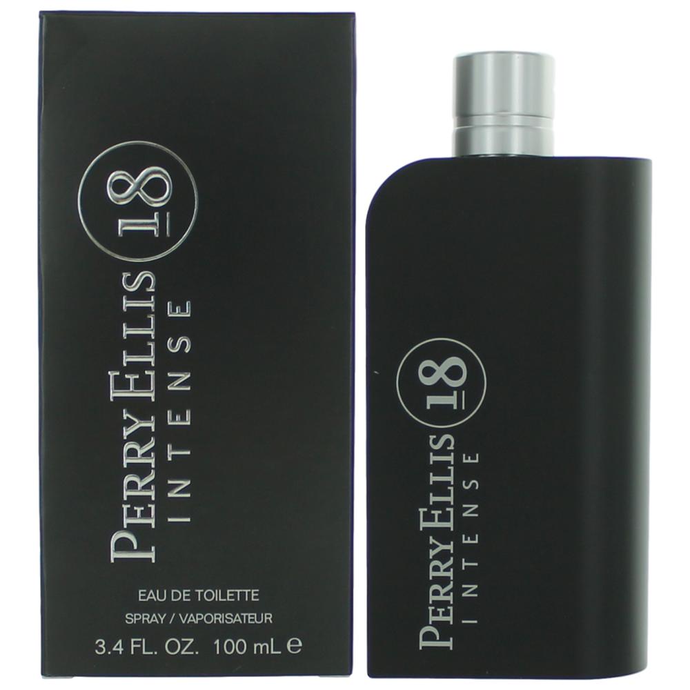 Perry Ellis 18 Intense by Perry Ellis, 3.4 oz EDT Spray for Men