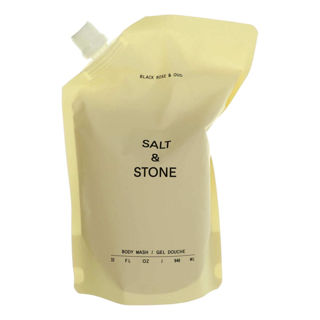 Black Rose & Oud by Salt & Stone, 32 oz Body Wash for Unisex