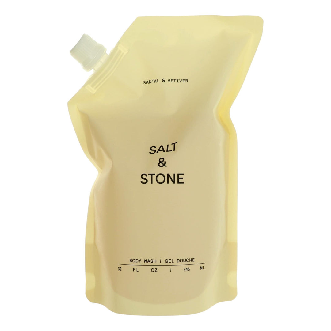 Santal & Vetiver by Salt & Stone, 32 oz Body Wash for Unisex