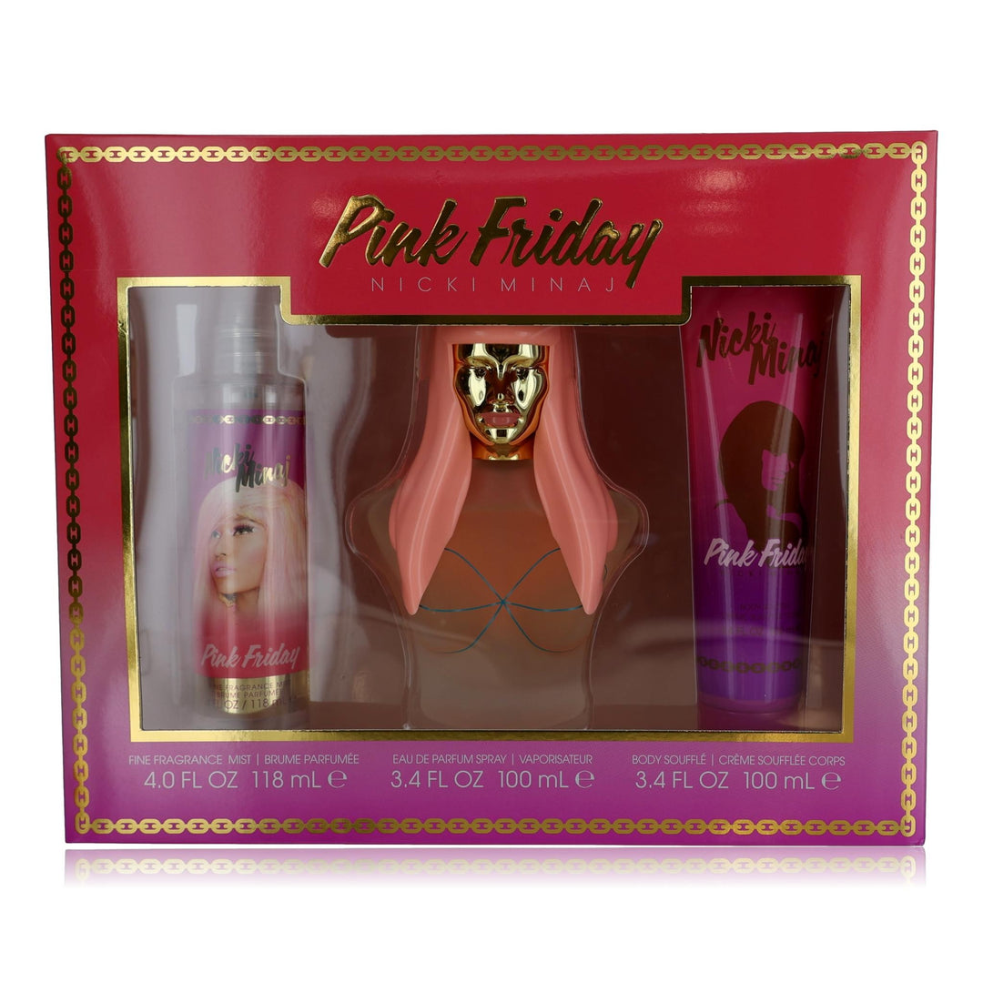 Pink Friday by Nicki Minaj, 3 Piece Gift Set for Women