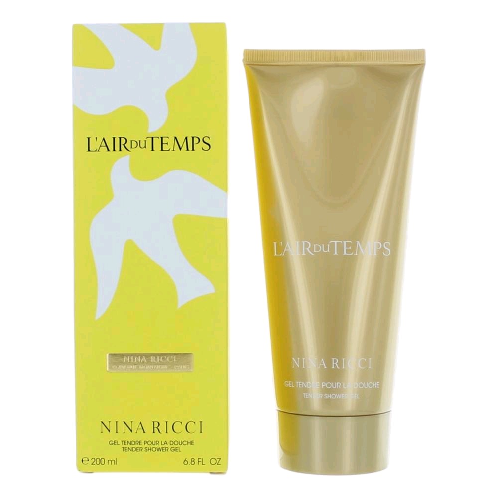 L'air du Temps by Nina Ricci, 6.8 oz Tender Shower Gel women (Lair)