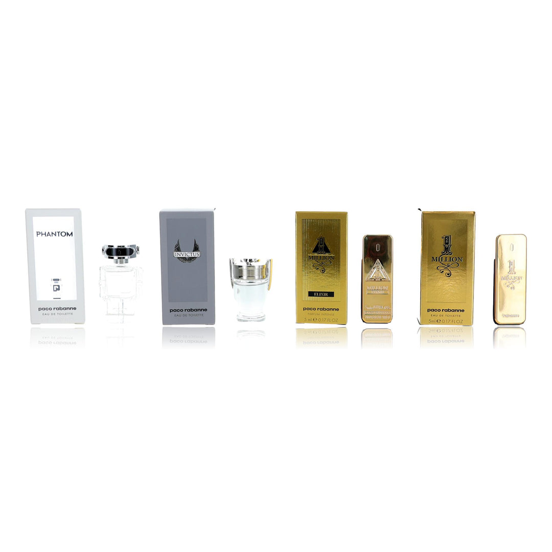 Paco Rabanne by Paco Rabanne, 4 Piece Gift Set for Men