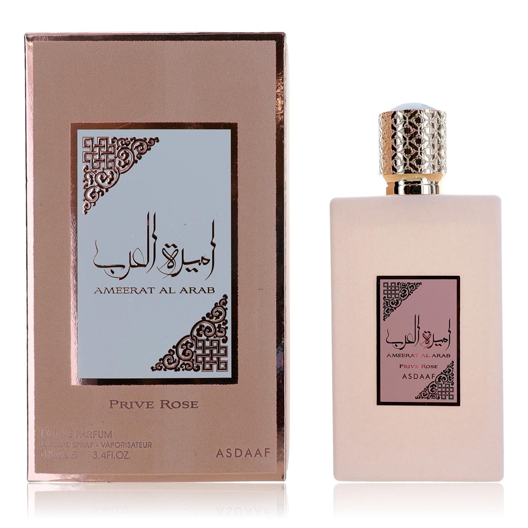 Asdaaf Ameerat Al Arab Prive Rose by Lattafa, 3.4oz EDP Spray women