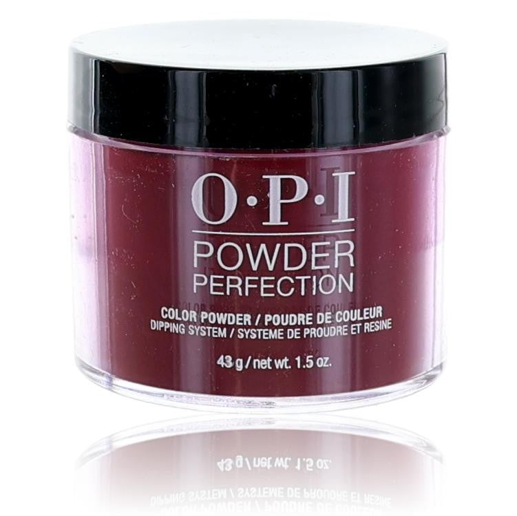 OPI Powder Perfection by OPI, 1.5 oz Color Dip Powder- Malaga Wine