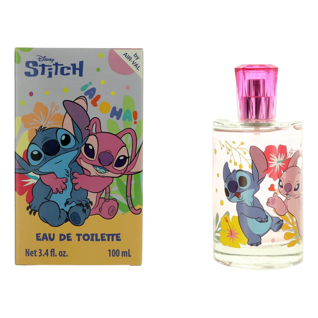 Stitch &amp; Angel by Air-Val International, 3.4 oz EDT Spray for Kids