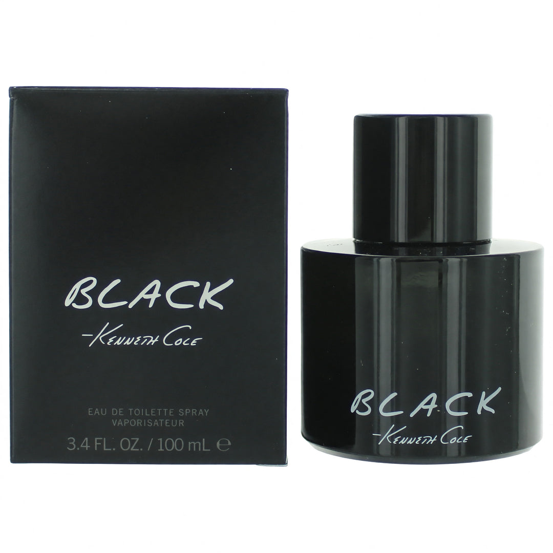 Black by Kenneth Cole, 3.4 oz EDT Spray for Men