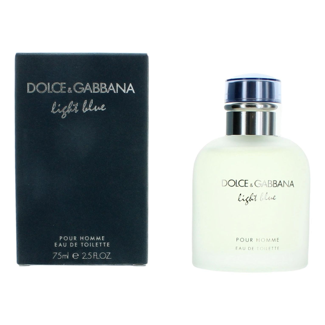 Light Blue by Dolce &amp; Gabbana, 2.5 oz EDT Spray for Men