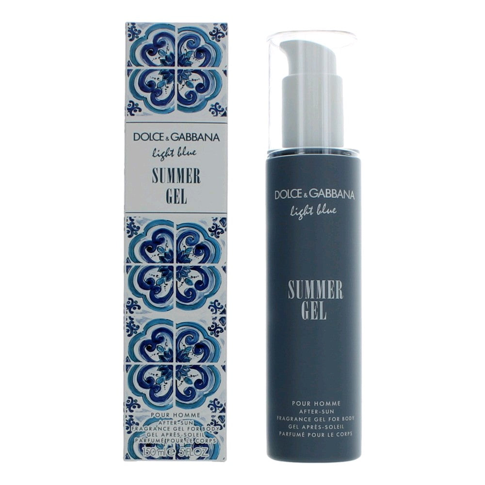 Light Blue by Dolce &amp; Gabbana, 5 oz Summer Gel After Sun for Men