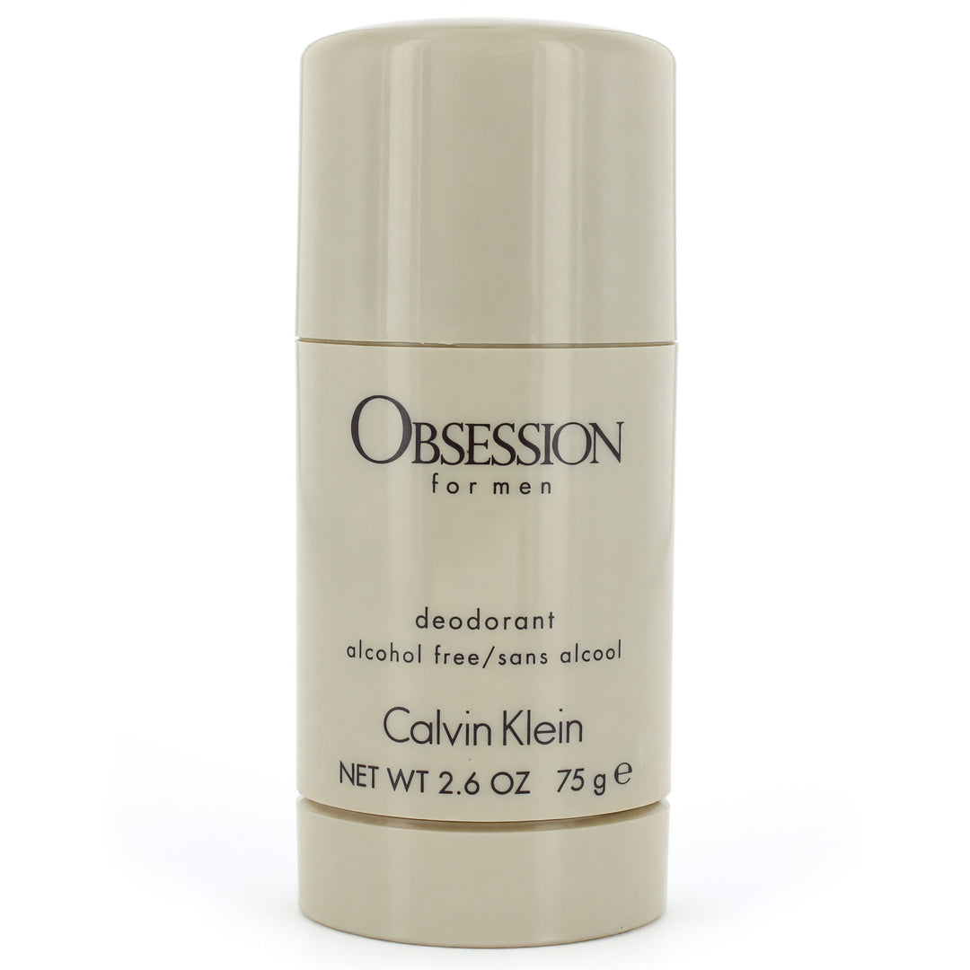 Obsession by Calvin Klein, 2.6 oz Deodorant Stick for Men