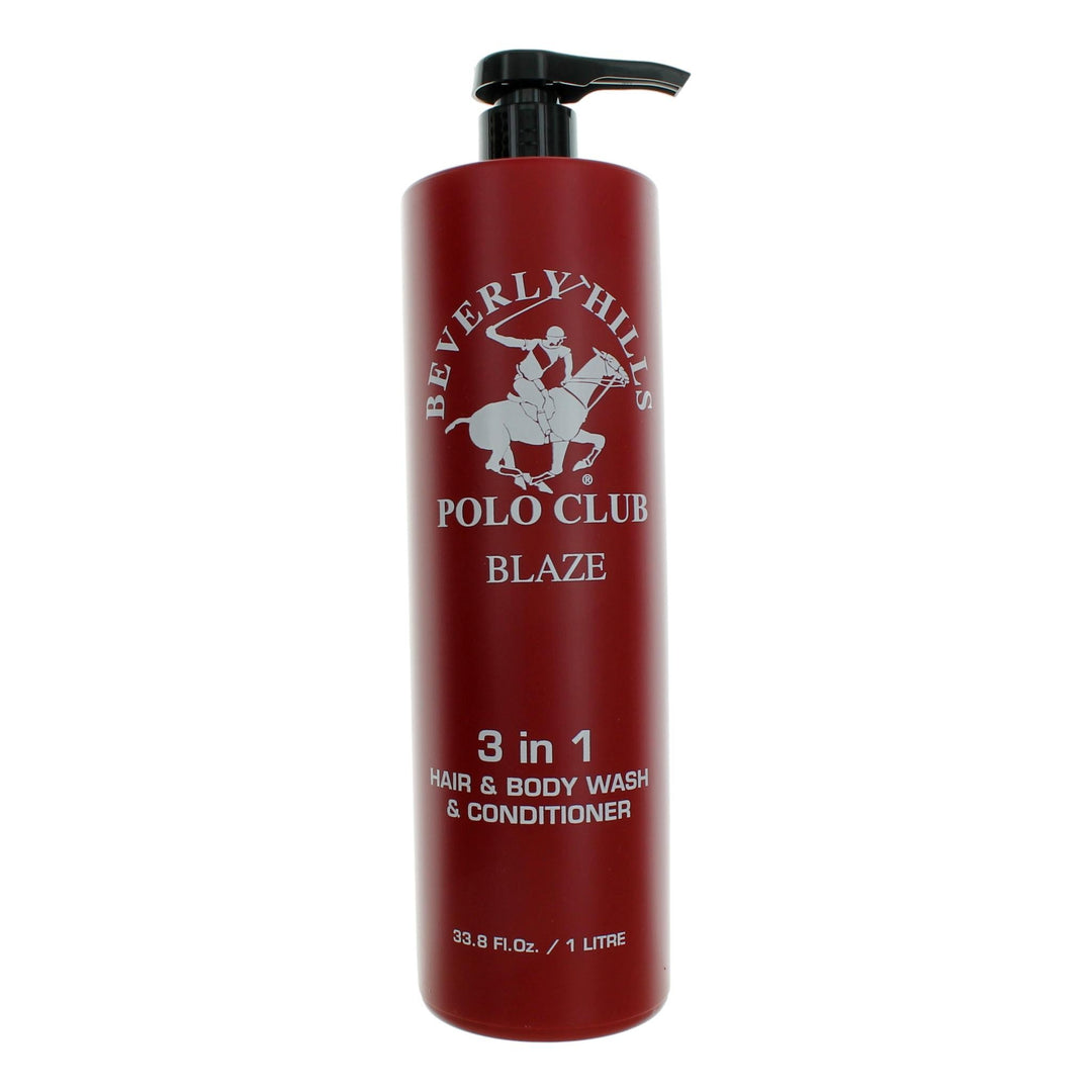 BHPC Blaze, 33.8oz 3-in-1 Hair &amp; Body Wash &amp; Conditioner men