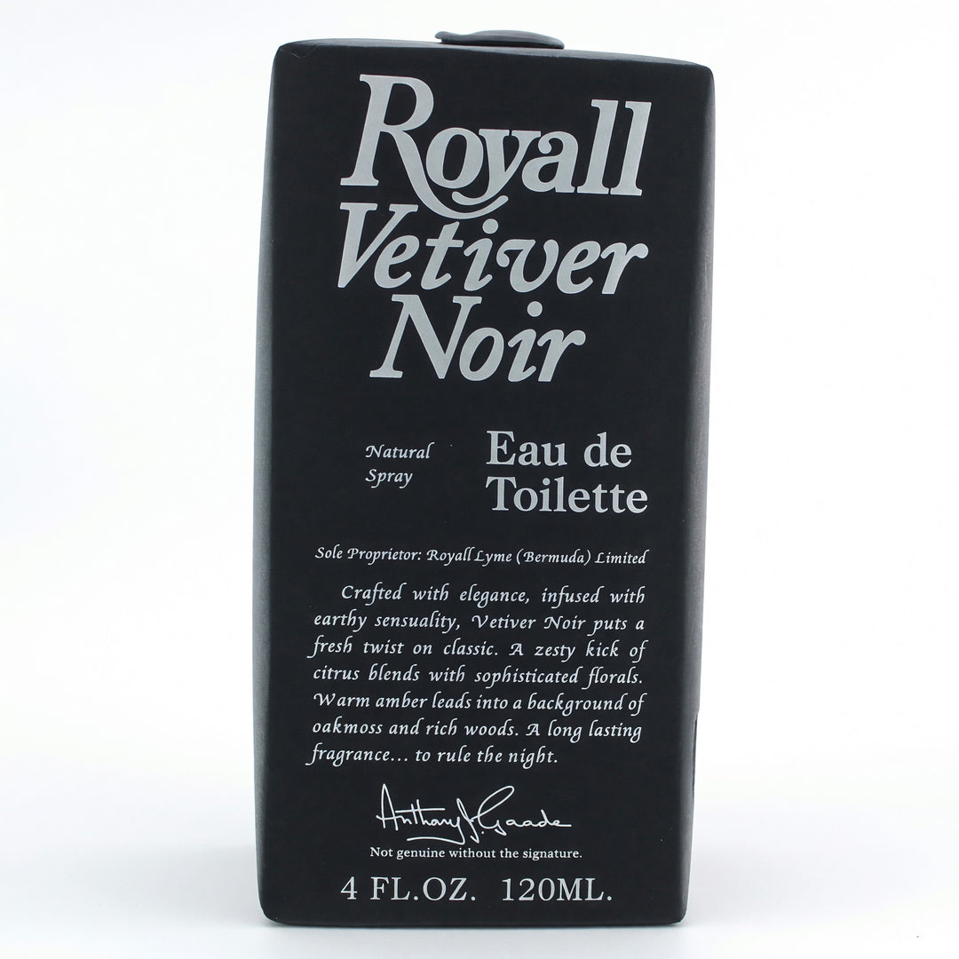 Royall Vetiver Noir by Royall Fragrance, 4 oz EDT Spray for Men