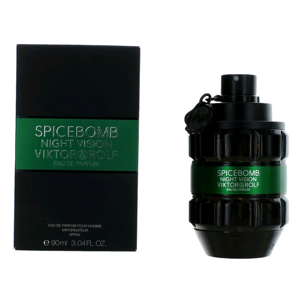Spicebomb Night Vision by Viktor &amp; Rolf, 3 oz EDP Spray for Men