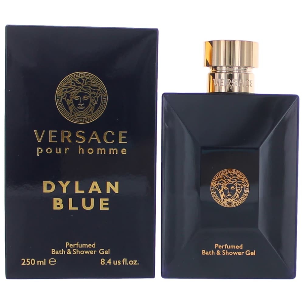 Versace Pour Homme Dylan Blue by Versace, 8.4oz Perfumed Bath &amp; Shower Gel men