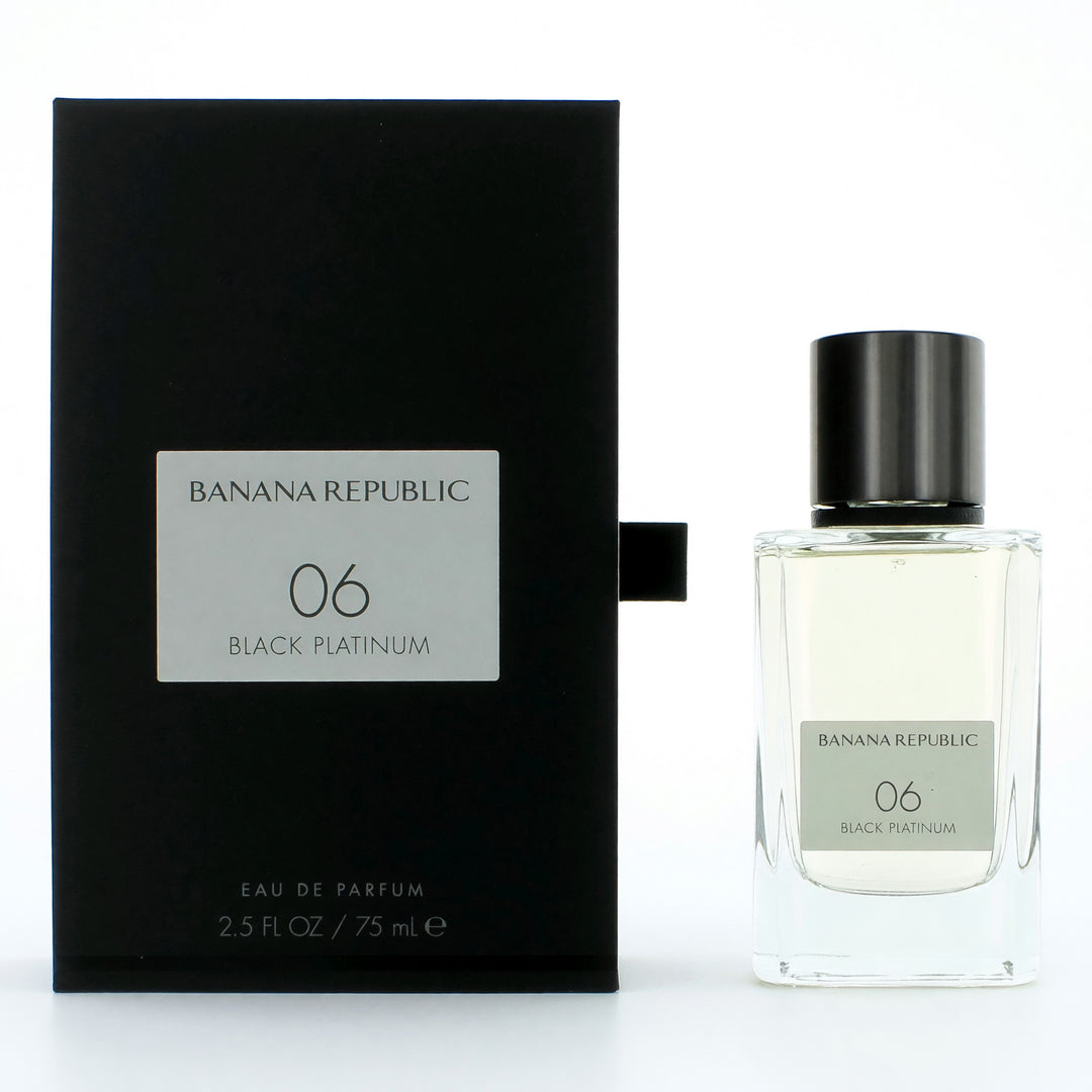 06 Black Platinum by Banana Republic, 2.5 oz EDP Spray for Unisex