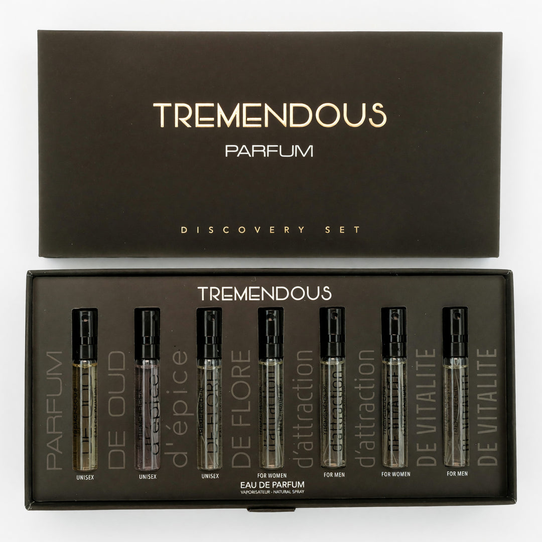 Tremendous by Tremendous Parfum, 7 Piece Discovery set
