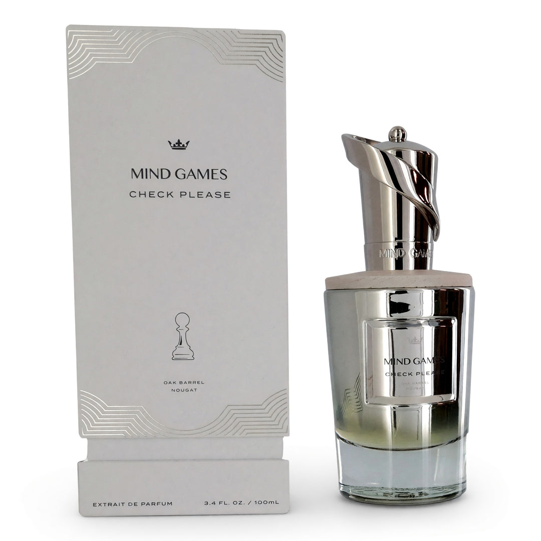 Mind Games Check Please by Mind Games, 3.4oz Extrait de Parfum for Unisex