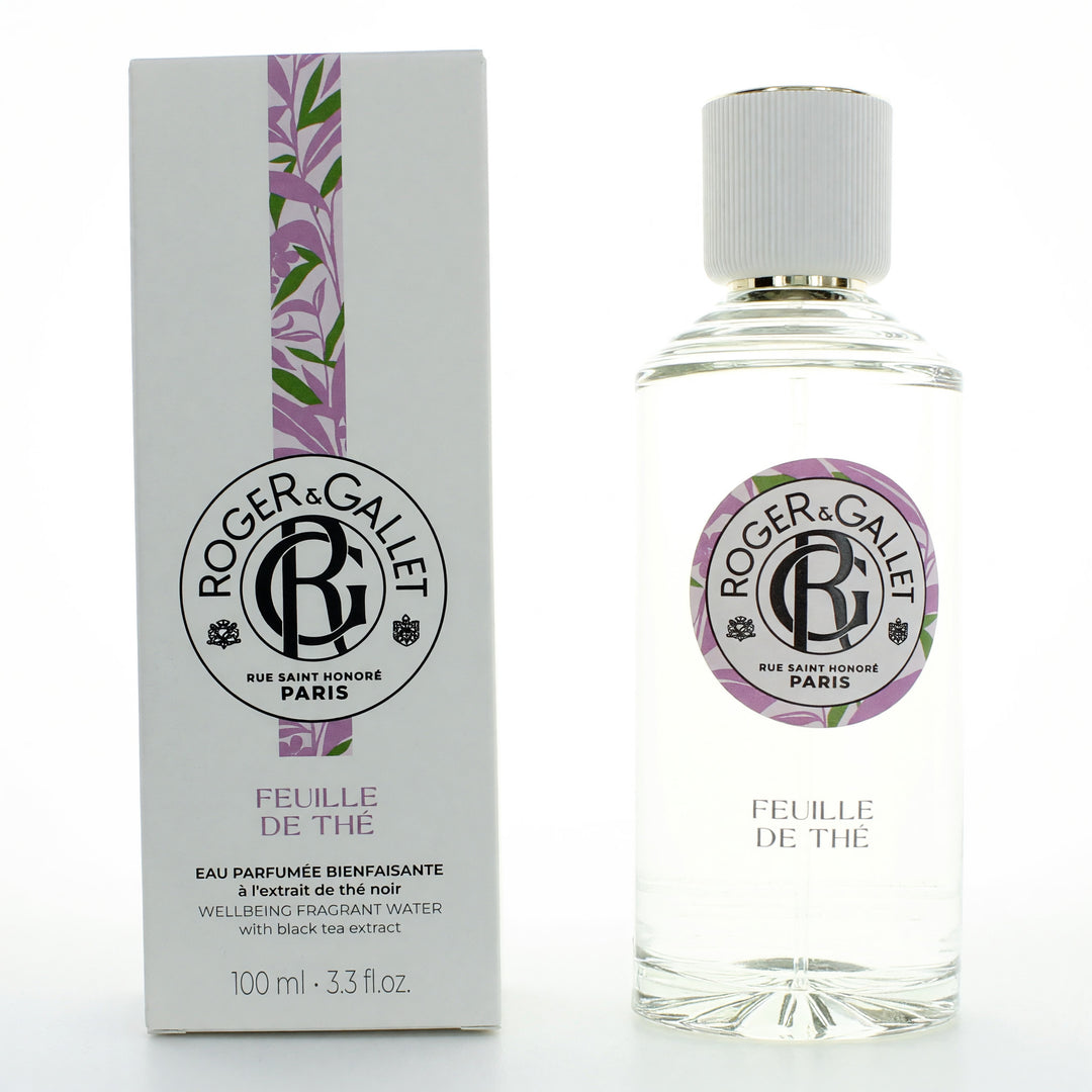 Roger &amp; Gallet Feuille De The, 3.3oz Eau Parfumee Spray for Unisex