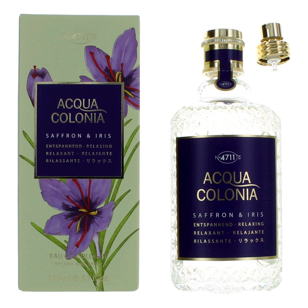 Acqua Colonia Saffron &amp; Iris by 4711, 5.7oz Eau De Cologne Spray women