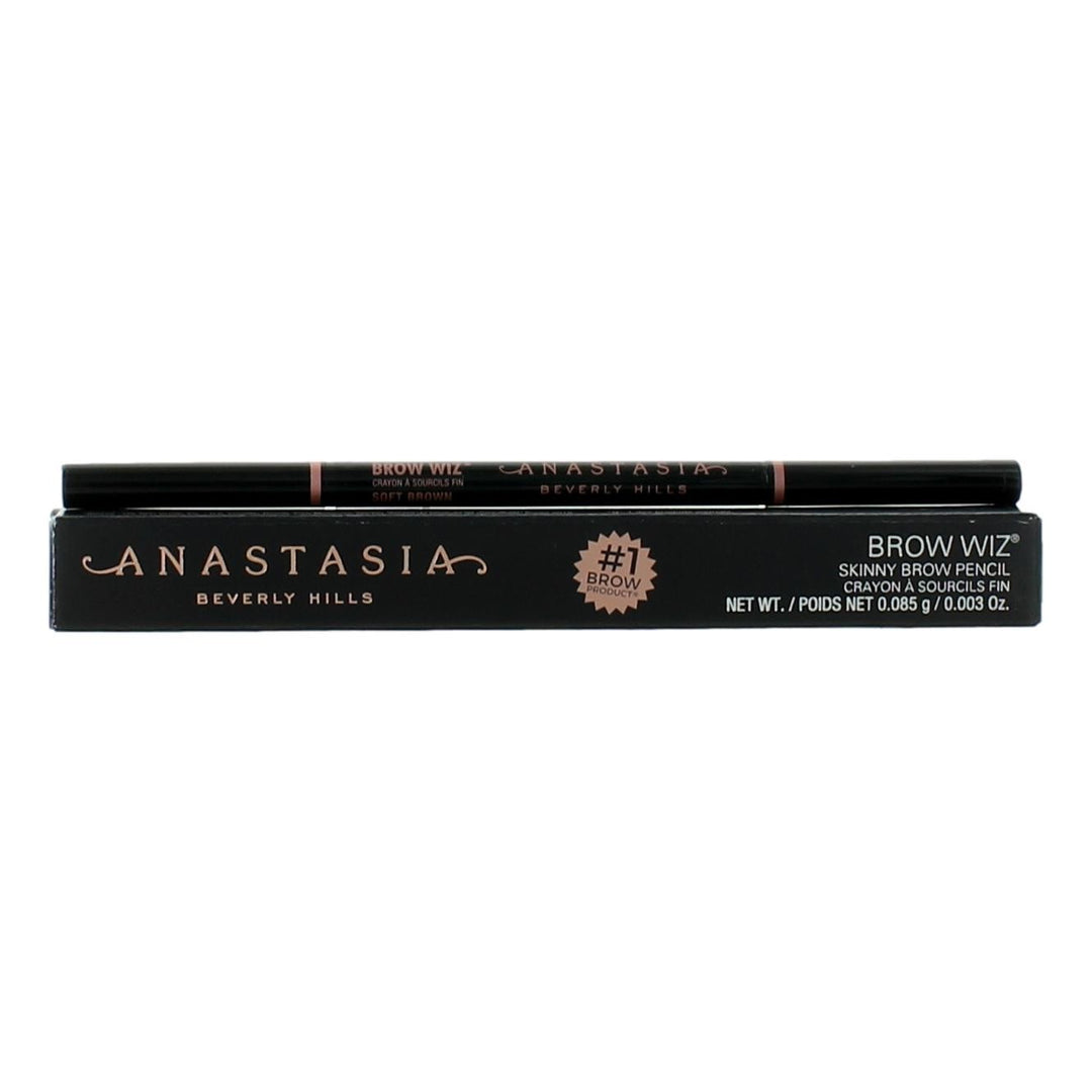 Anastasia Brow Wiz, 0.003oz Skinny Brow Pencil - Soft Brown