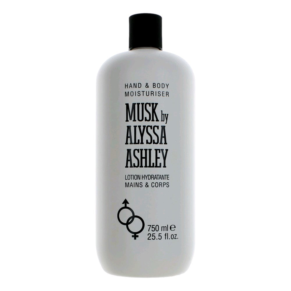 Musk by Alyssa Ashley, 25.5 oz Hand &amp; Body Moisturizer for Women