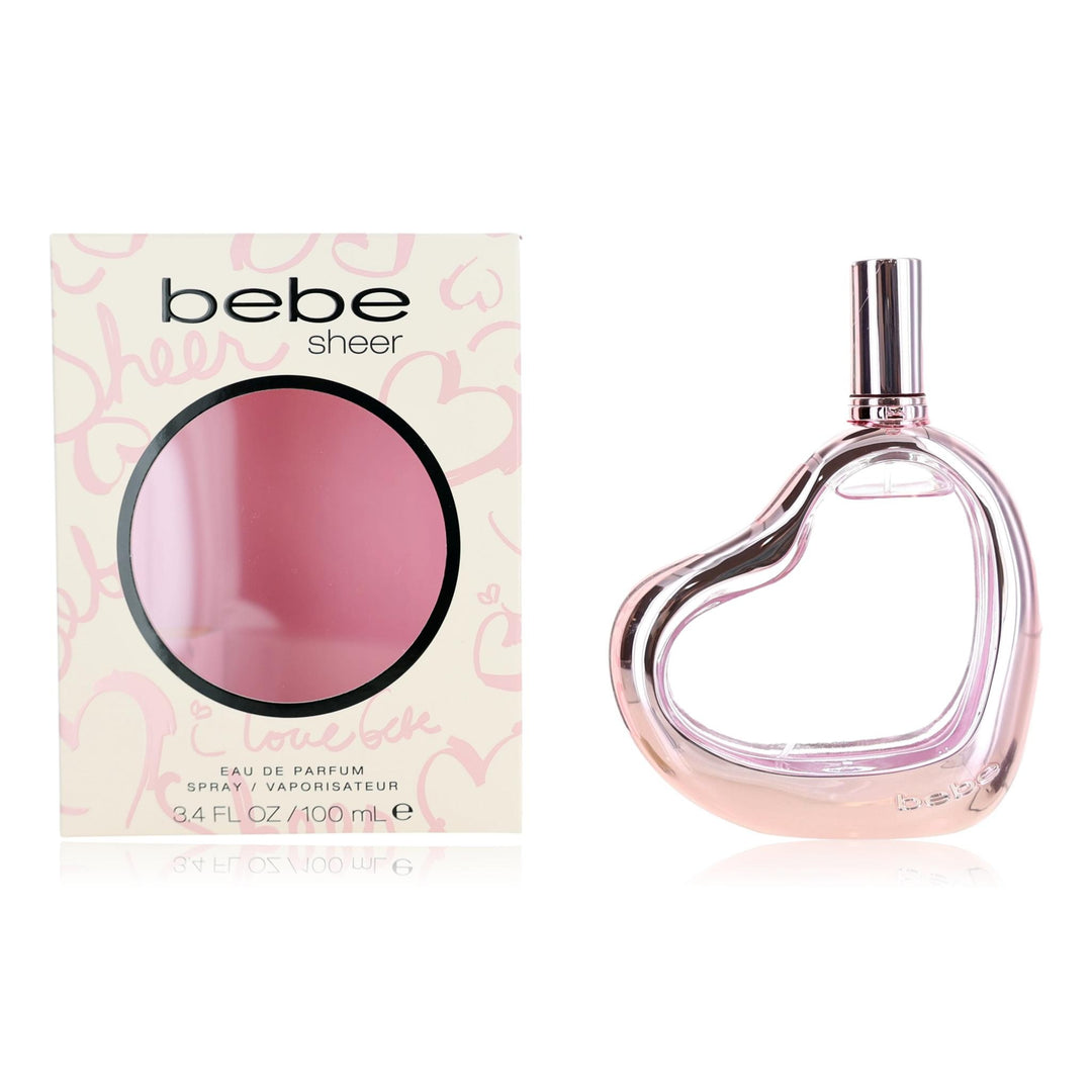 bebe Sheer by bebe, 3.4 oz EDP Spray for Women