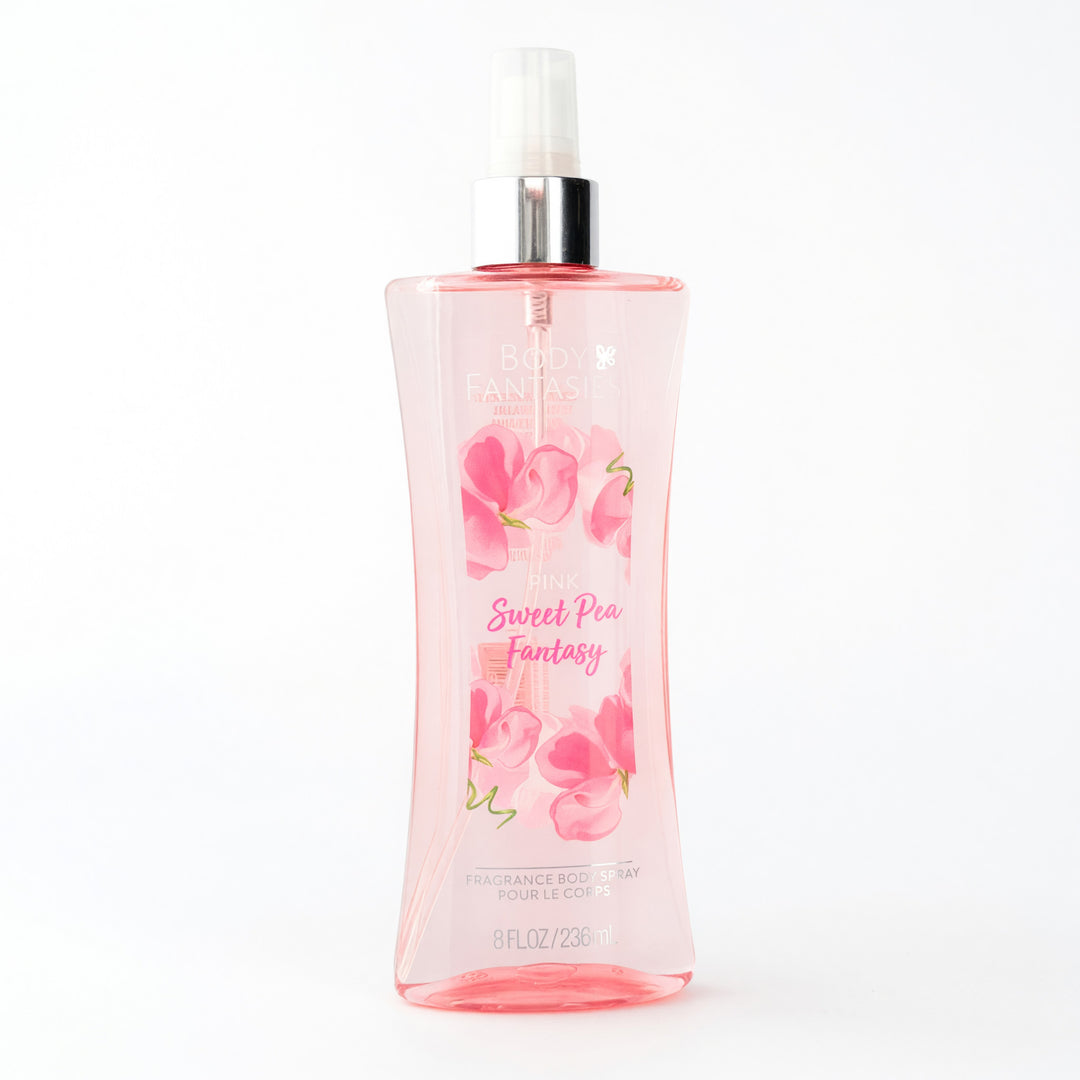 Pink Sweet Pea Fantasy by Body Fantasies, 8oz Fragrance Body Spray women
