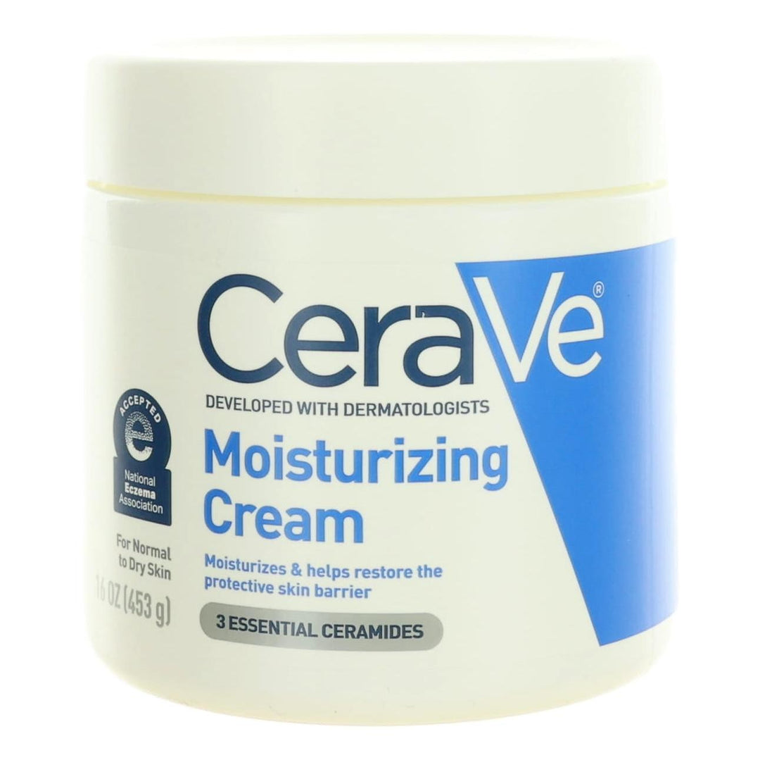 CeraVe Moisturizing Cream, 16oz Face &amp; Body Moisturizer for Normal to Dry Skin