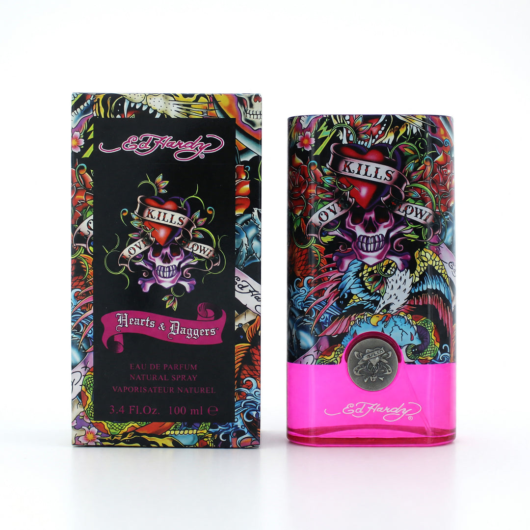 Ed Hardy Hearts &amp; Daggers by Christian Audigier, 3.4oz EDP Spray women