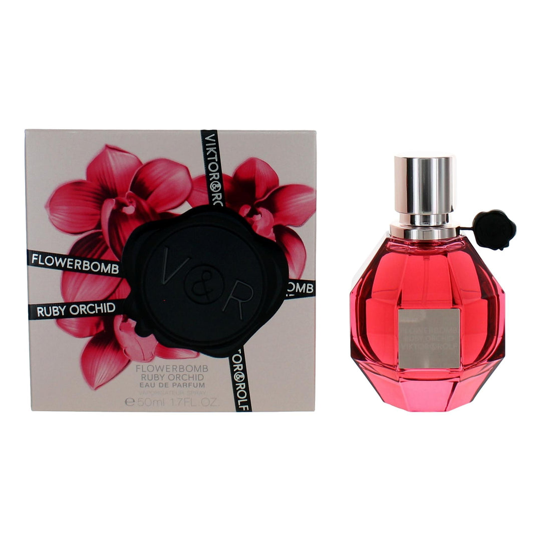 Flowerbomb Ruby Orchid by Viktor &amp; Rolf, 1.7 oz EDP Spray for Women