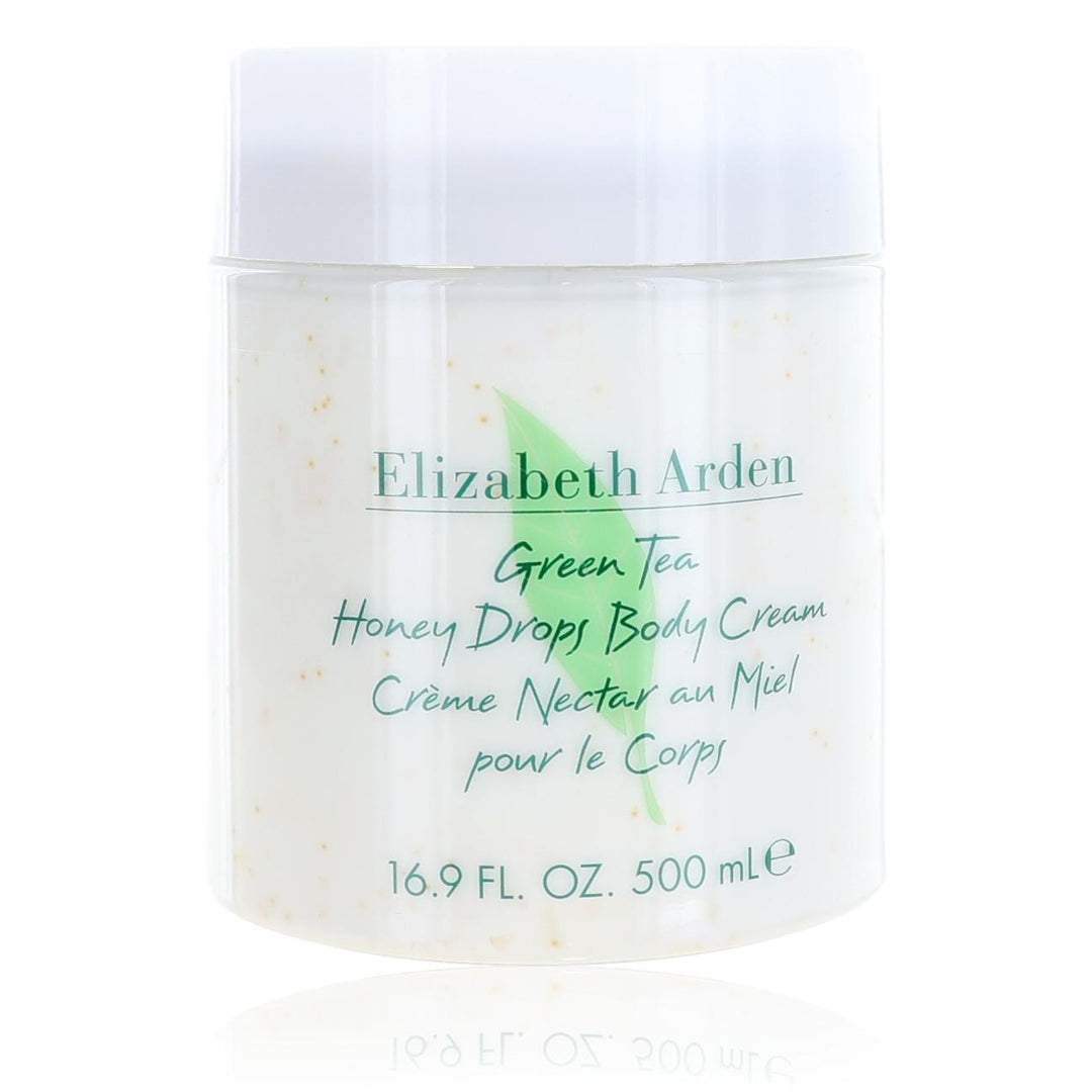 Green Tea by Elizabeth Arden, 16.9 oz Honey Drops Body Cream for Women