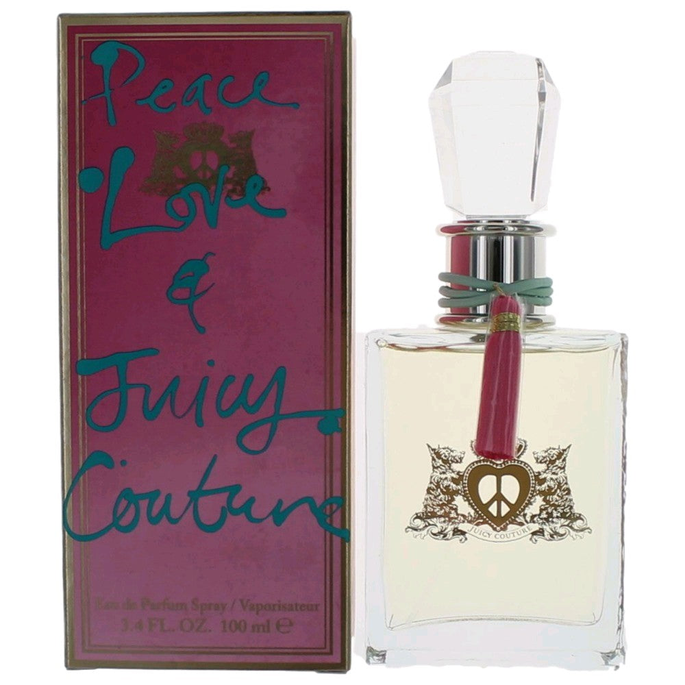 Peace Love &amp; Juicy Couture by Juicy Couture, 3.4oz EDP Spray women