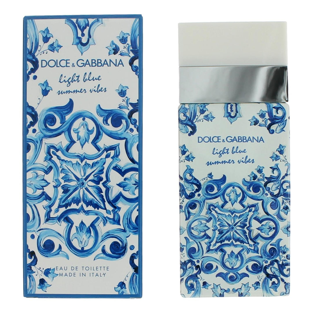 Light Blue Summer Vibes by Dolce &amp; Gabbana, 3.3 oz EDT Spray for Women