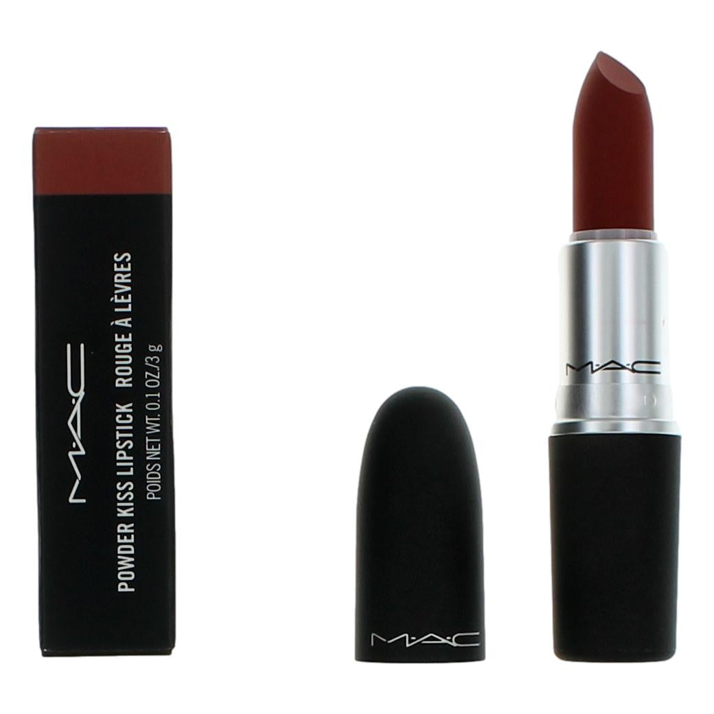 MAC Powder Kiss Lipstick by MAC, .1 oz Lipstick- 926 Dubonnet Buzz