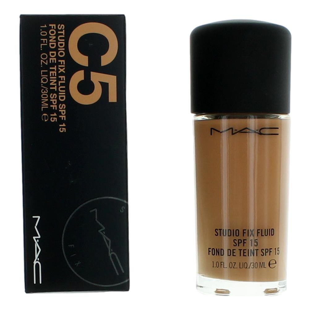 MAC Studio Fix Fluid by MAC, 1 oz Foundation SPF15- C5