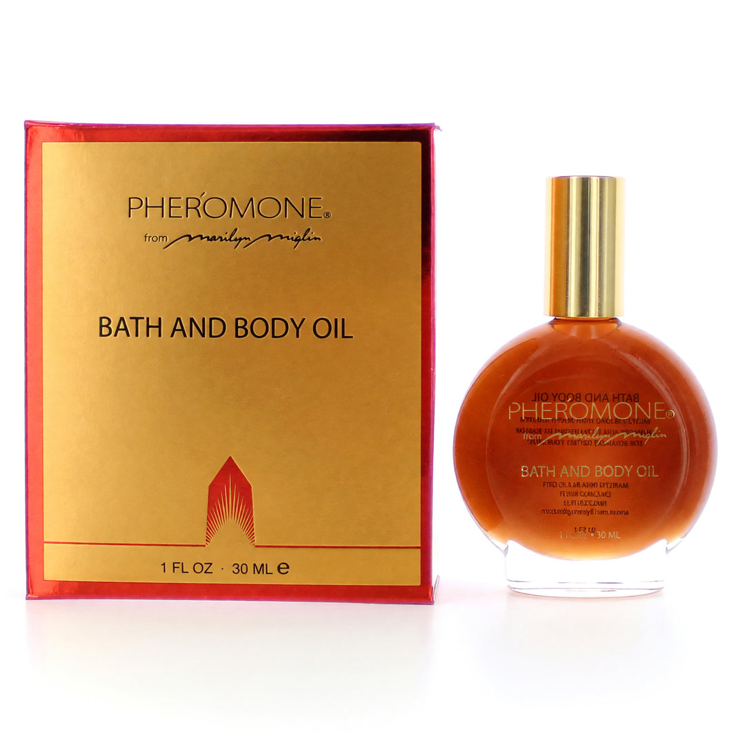Pheromone by Marilyn Miglin, 1 oz Bath &amp; Body Oil for Women