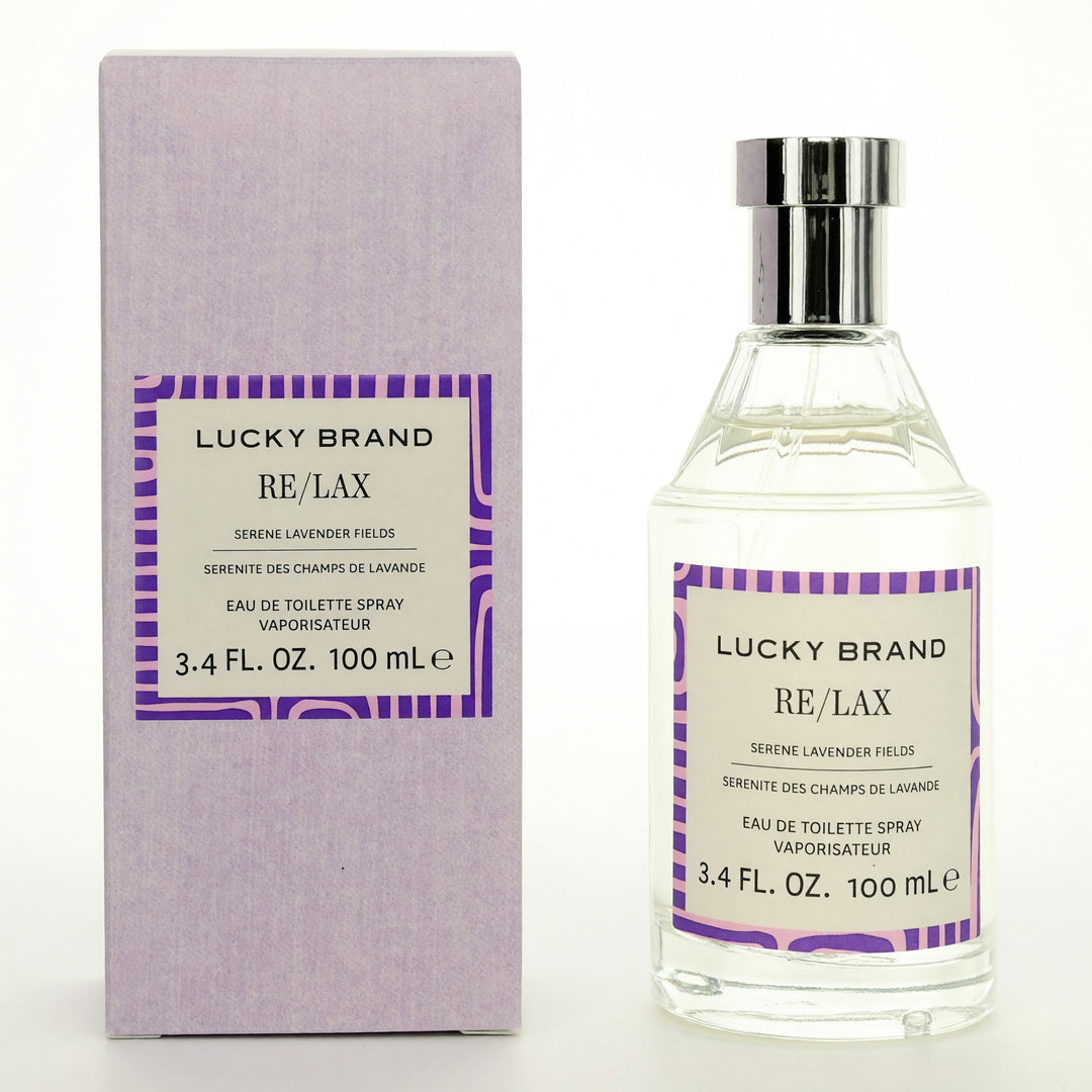 Lucky Brand Re/Lax by Lucky Brand, 3.4 oz EDT Spray for Women