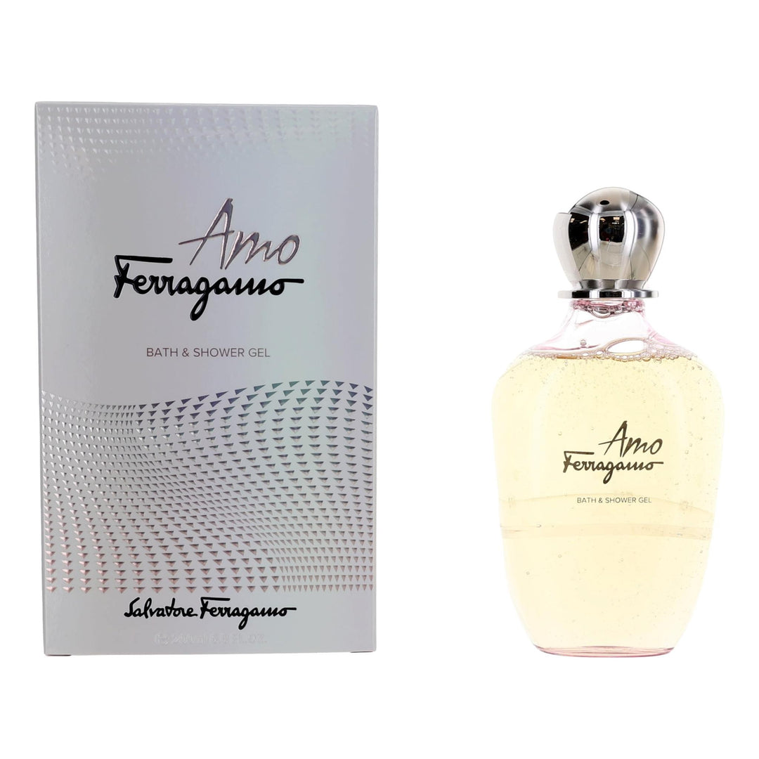 Amo Ferragamo by Salvatore Ferragamo, 6.3oz Bath &amp; Shower Gel women