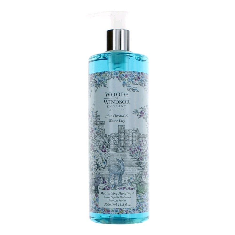 Woods Of Windsor Blue Orchid &amp; Water Lily, 11.8oz Moisturising Hand Wash women