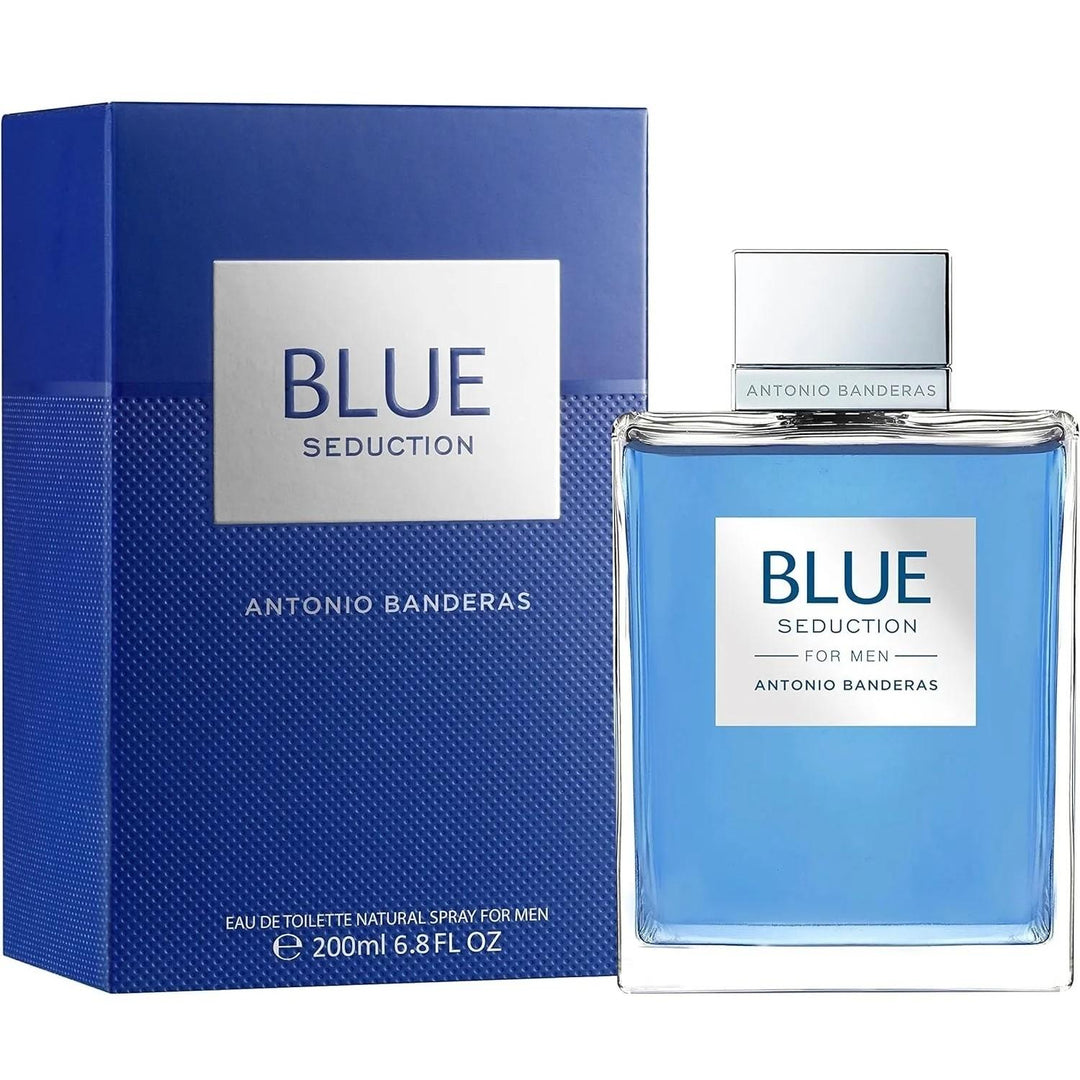 Blue Seduction by Antonio Banderas, 6.8 oz Eau De Toilette Spray for Men