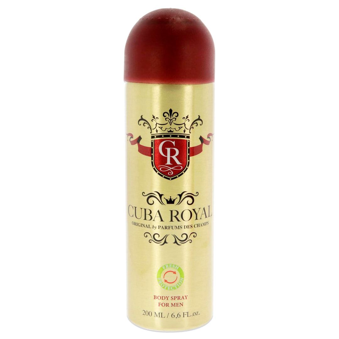 Royal by Cuba, 6.76 oz Body Spray for Men