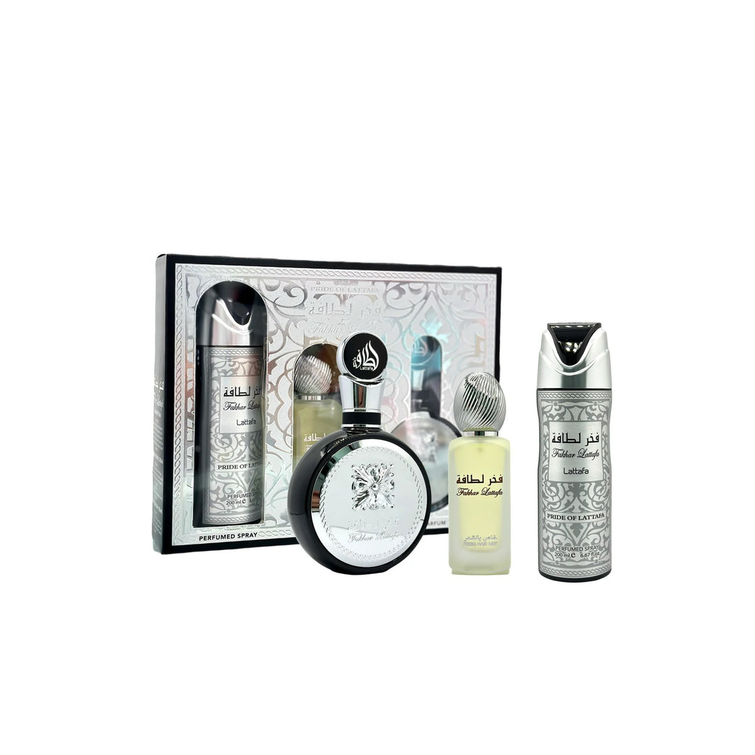 Fakhar by Lattafa, 3 Piece Gift Set for Men