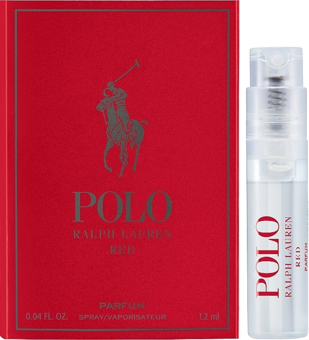 Polo Red by Ralph Lauren, 0.04 oz Parfum Spray Vial for Men
