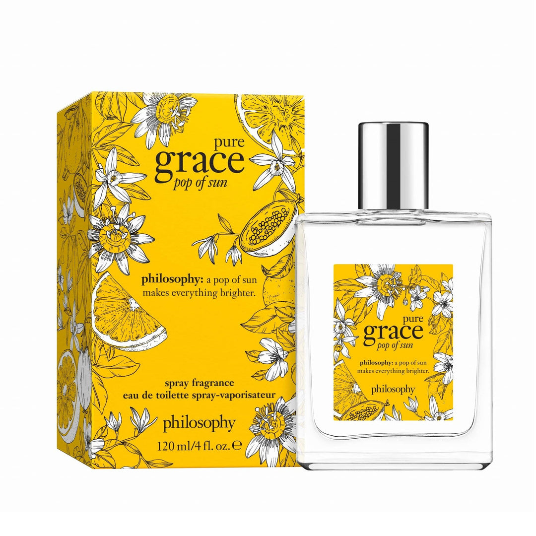 Pure Grace Pop of Sun by Philosophy, 2 oz Eau De Toilette Spray for Women
