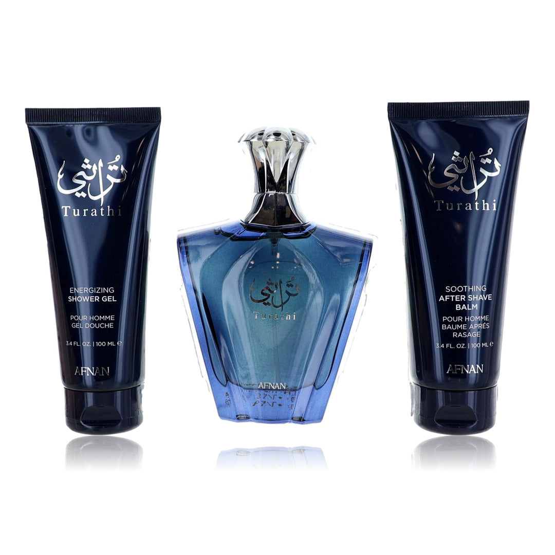 Turathi Blue by Afnan, 3 Piece Set for Men