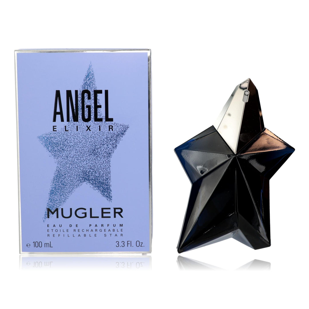 Angel Elixir by Thierry Mugler, 3.3 oz EDP Refillable Spray for Women
