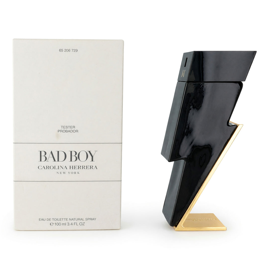 Bad Boy by Carolina Herrera, 3.4 oz EDT Spray for Men TESTER