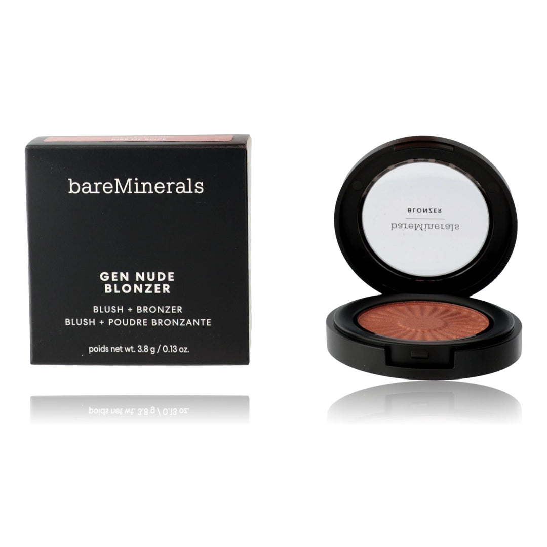 Bare Minerals Gen Nude Blonzer, .13oz Blush &amp; Bronzer - Kiss of Spice