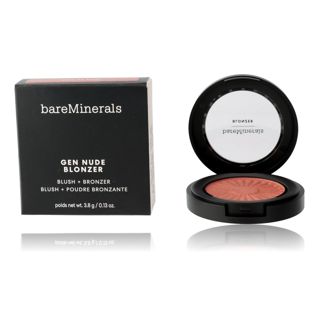 Bare Minerals Gen Nude Blonzer, .13oz Blush &amp; Bronzer - Kiss Of Rose