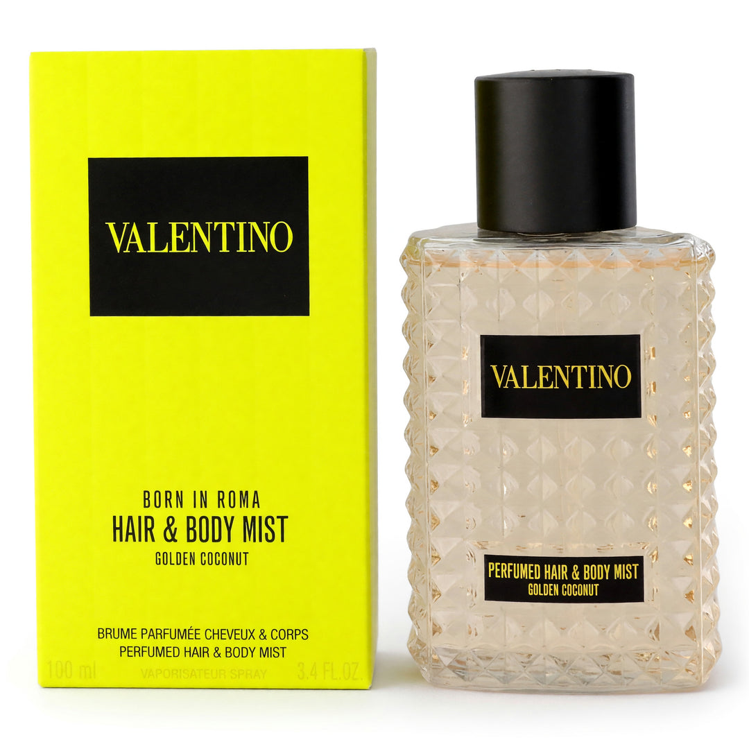 Valentino Born in Roma Golden Coconut, 3.4oz Hair &amp; Body Mist women