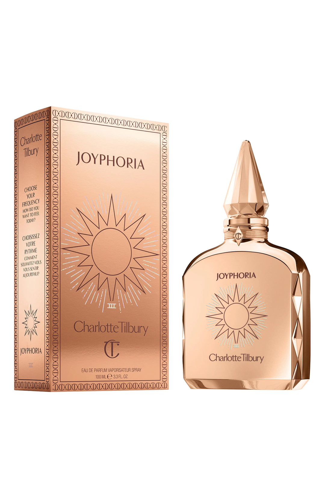 Joyphoria by Charlotte Tilbury, 3.3 oz Eau De Parfum Spray for Unisex